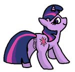  animated blink equine friendship_is_magic horn mammal my_little_pony mysterious_mew pussy twilight_sparkle_(mlp) unicorn 
