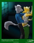  anal anal_penetration anthro canine cum cum_while_penetrated duo fox fox_mccloud fur gay male mammal nintendo penetration sex star_fox star_ringer video_games wolf wolf_o&#039;donnell 