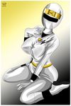  1girl breasts erect_nipples large_breasts legs ninja_sentai_kakuranger pose posing power_rangers queen_vegeta_69 solo super_sentai tsurihime 