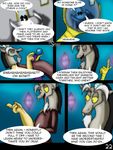  2014 anthro anthrofied comic dialog discord_(mlp) english_text friendship_is_magic male mammal my_little_pony solo suirano text 
