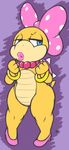  abyssmart blue_eyes bow bracelet female jewelry koopalings lips mario_bros necklace nintendo thick_thighs video_games wendy_o_koopa wide_hips 