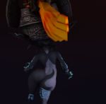  1girl 2014 3d animated animated_gif ass butt cgi dancing female imp lowres midna pointy_ears redmoa solo source_filmmaker the_legend_of_zelda the_legend_of_zelda:_twilight_princess twilight_princess video_games 