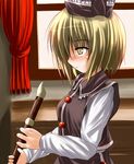  blonde_hair hat instrument lunasa_prismriver recorder solo touhou tsuzuri_(tuzuri) 