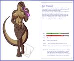  anthro female lunate nipples pussy reptile scalie 