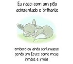  artist_request eevee gen_1_pokemon lowres lying no_humans pokemon pokemon_(creature) portuguese shiny_pokemon sleeping translated 