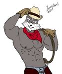  canine cowboy male mammal muscles nintendo star_fox video_games wolf wolf_o&#039;donnell 