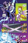  2014 clothing comic costume equine female fight fili-second_(mlp) friendship_is_magic frozen horse ice idw jewelry male mammal masked_matter-horn_(mlp) mummy my_little_pony necklace pharaoh pony speed supervillain thunder undead zap_(mlp) 