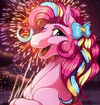 2014 earth_pony equine female feral friendship_is_magic horse kittehkatbar looking_at_viewer mammal my_little_pony pinkie_pie_(mlp) pony smile solo 