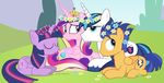  2014 cute dm29 equestria_girls equine female feral flash_sentry_(eg) friendship_is_magic horn horse male mammal my_little_pony pegasus princess_cadance_(mlp) shining_armor_(mlp) twilight_sparkle_(mlp) unicorn winged_unicorn wings 