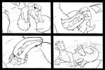  &lt;3 belly bulge cock_vore cum dragon entering entrance gay invalid_tag kissing love male mammal mustelid otter paws penis playing sex shaft sketchdrippy umiriko urethral urethral_penetration vore 