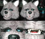  alinraven canine clothing fur fur_suit hand_painted hand_sewn male mammal sculpted_eyes sculpted_teeth suit wolf 