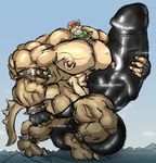  bowser growth mario_bros muscles nintendo penis video_games 