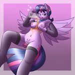  2014 abstract_background anthro anthrofied breast_grab breasts cider clitoris cutie_mark dildo equine eyelashes female friendship_is_magic fur glass hair hi_res holding horn insertion legwear looking_at_viewer mammal my_little_pony navel nipples open_mouth penetration pouring purple_eyes purple_fur purple_hair pussy pussy_juice scramjet747 sex_toy solo stockings tongue tongue_out twilight_sparkle_(mlp) vaginal vaginal_insertion vaginal_penetration winged_unicorn wings 