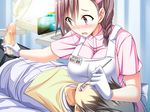  akaza blush breasts censored change!_ano_musume_ni_natte_kunkun_peropero dentist handjob large_breasts may-be_soft medical penis 