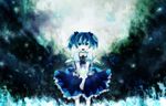  alternate_hairstyle bad_id bad_pixiv_id cirno energy_ball motachin solo touhou twintails 