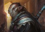  assassin humanoid knives lucas_graciano magic_the_gathering male orc sword weapon 