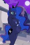 anthro anthrofied areola big_belly breasts el-loko equine erect_nipples female friendship_is_magic horn horse lactating mammal my_little_pony nipples nude pregnant princess_luna_(mlp) solo winged_unicorn wings 
