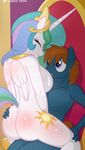  2014 anthro big_breasts big_butt breasts butt earth_pony el-loko equine female friendship_is_magic horn horse male mammal my_little_pony nude original_character pony princess_celestia_(mlp) sex side_boob smile winged_unicorn wings 