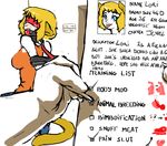  animal_ears arms_behind_back ball_gag blindfold blonde_hair blue_eyes blush bound cat_ears cat_tail collar crying darkminou english_text female gag hair human leash lori mammal ratty_jewel text whitekitten 