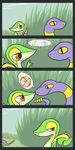  aliasing comic hidden_mudkip nintendo outside pok&eacute;mon rejected reptile scalie snake snivy tears video_games 