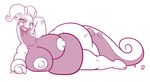  anthro badgerben belly big_belly breasts chubby female goodra nintendo pok&eacute;mon thick_thighs video_games wide_hips 