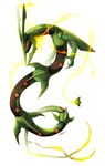  mega_pokemon mega_rayquaza no_humans pokemon pokemon_(game) pokemon_oras rayquaza zhoid 