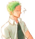  1boy ? green_hair male male_focus one_piece profile roronoa_zoro solo yamsong 