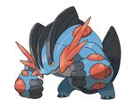  absurdres highres mega_pokemon mega_swampert no_humans pokemon pokemon_(game) pokemon_oras swampert 