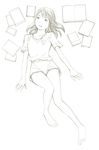  monochrome original shorts sketch solo traditional_media yoshitomi_akihito 