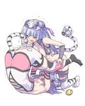  animal_ears ass braid breasts camcorder closed_eyes double_bun dual_persona egg haku_(p&amp;d) masturbation multiple_girls nipples open_mouth prehensile_tail pussy_juice puzzle_&amp;_dragons red_eyes revision selfcest silver_hair small_breasts tail tail_grab tail_masturbation tiger_ears tiger_tail twin_braids waero yuri 