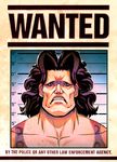  black_hair curly_hair english final_fight genzoman hugo_andore male_focus mugshot poster_(object) solo tank_top wanted 