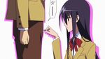  amakusa_shino animated animated_gif duo lowres male male_focus seitokai_yakuindomo sexually_suggestive tsuda_takatoshi 