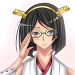  black_hair glasses m_(masa11051105) short_hair 