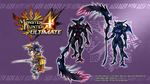  armor capcom crossover felyne final_fantasy monster_hunter nomura_tetsuya official_art square_enix warrior_of_light weapon 