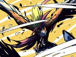  beak bird mega_pidgeot mega_pokemon no_humans pidgeot pokemon pokemon_(game) pokemon_oras talons wind wings 