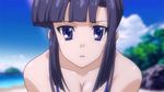  1girl animated animated_gif asura_cryin&#039; asura_cryin' bikini bouncing_breasts breasts large_breasts ponytail screencap swimsuit takatsuki_kanade 