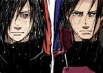  2boys 8nemui male male_focus multiple_boys naruto naruto_shippuuden senju_hashirama uchiha_madara 