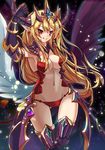  :q armor ass_visible_through_thighs babydoll bikini_armor blonde_hair blush boots center_opening demon_girl detached_collar gem groin horns lilith_(p&amp;d) long_hair looking_at_viewer midriff navel pointy_ears puzzle_&amp;_dragons red_eyes sapphire_(stone) smile solo standing stomach sud_(sudea) thigh_boots thighhighs tiara tongue tongue_out wings 
