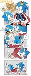  bad_pixiv_id cape chiro_(pez777) comic crown dual_persona eighth_note furry happy_birthday highres musical_note sonic sonic_the_hedgehog spoken_musical_note spoken_object 