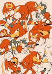  bad_id bad_pixiv_id furry gloves knuckles_the_echidna laughing punching rouge_the_bat sonic sonic_the_hedgehog 