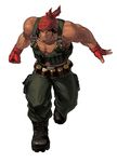  bandana bandolier boots clenched_hand combat_boots explosive fingerless_gloves gloves grenade highres male_focus military muscle official_art ogura_eisuke pants pouch ralf_jones solo tan the_king_of_fighters the_king_of_fighters_xii vest 