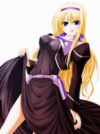  absurdres blonde_hair blue_eyes carim_gracia highres long_hair lyrical_nanoha mahou_shoujo_lyrical_nanoha_strikers solo tappa_(esperanza) 