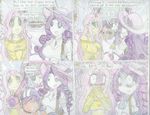  ad blue_eyes comic dildo fluttershy green_eyes green_hair humanized_ponies my_little_pony my_little_pony_friendship_is_magic personification purple_hair rarity scootaloo sweetie_belle 