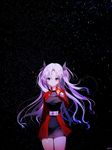  archer archer_(cosplay) bad_id bad_pixiv_id cosplay fate/stay_night fate_(series) highres jacket red_jacket solo sukja toosaka_rin two_side_up white_hair 