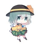  chibi cuivre hat komeiji_koishi looking_at_viewer solo third_eye touhou 