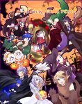  6+girls animal_ears axe bandages bare_shoulders basket black_hair blonde_hair blood blush book bracer breasts cape choker cleavage costume dark_pit doubutsu_no_mori dr._mario dress dual_persona earrings eating eggplant elbow_gloves english facial_hair fake_animal_ears fake_tail fang female_my_unit_(fire_emblem:_kakusei) fire_emblem fire_emblem:_akatsuki_no_megami fire_emblem:_kakusei food frankenstein's_monster gloves green_hair hairband halloween halloween_costume hat head_mirror highres hockey_mask ice_climber ike jack-o'-lantern jewelry kaidou_mitsuki kid_icarus kid_icarus_uprising link long_hair looking_at_viewer lucina luigi male_my_unit_(fire_emblem:_kakusei) mario mario_(series) mask meat medicine medium_breasts multiple_boys multiple_girls mummy mustache my_unit_(fire_emblem:_kakusei) nana_(ice_climber) open_mouth palutena pit_(kid_icarus) pointy_ears ponytail popo_(ice_climber) princess_peach princess_zelda pumpkin shaded_face short_hair smile star stitches super_mario_bros. super_smash_bros. sweatdrop tail the_legend_of_zelda the_legend_of_zelda:_twilight_princess thighhighs vampire_costume villager_(doubutsu_no_mori) warp_pipe weapon werewolf white_hair witch witch_hat 