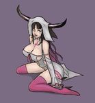  bad_deviantart_id bad_id bare_shoulders black_hair boots breast_tattoo breasts cleavage detached_sleeves facial_mark fate/extra fate/extra_ccc fate_(series) forehead_mark gradient_hair habit headdress high_heel_boots high_heels horns large_breasts lips lipstick long_hair makeup multicolored_hair penelope_and_me pink_footwear pink_legwear purple_hair purple_lipstick revealing_clothes sesshouin_kiara sideboob sitting solo stiletto_heels tattoo thigh_boots thighhighs wariza yellow_eyes 