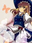  bad_id bad_pixiv_id blonde_hair braid hat kirisame_marisa lacie short_hair solo touhou witch_hat yellow_eyes 