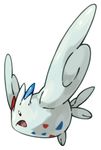  gen_4_pokemon nintendo no_humans pearl7 pokemon pokemon_(creature) solo togekiss wings 