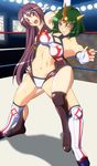  2girls multiple_girls noppo-san pixiv_thumbnail ring_dream ryona sonic_cat tagme wrestle_angels wrestle_angels_survivor wrestler wrestling 